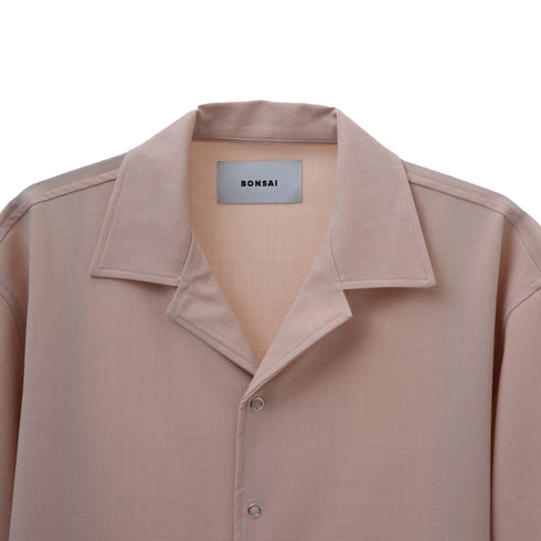 Bonsai Bowling Shirt Regular Fit Sand SH001-004 Degli Uberti